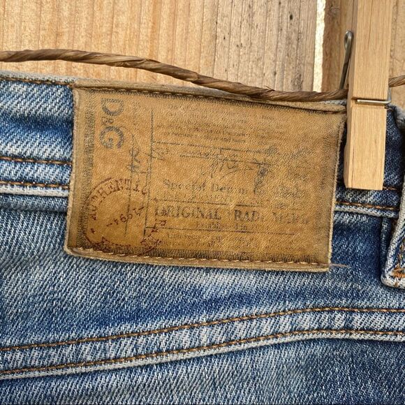 DOLCE GABBANA D&G CUTE Low Rise Jeans Y2K size 27 - Picture 15 of 16